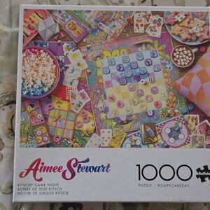 Buffalo  Aimee Stewart Kitschy Game Night 1000 Piece Puzzle